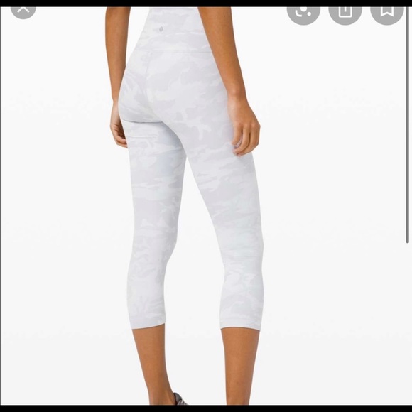 Lululemon luxtreme leggings white camo - Picture 2 of 2